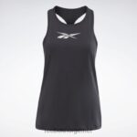 kvinner svart 2X42N705 Reebok activchill grafisk tank-topp - Bilde 6