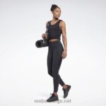 kvinner svart 2X42N735 Reebok activchill+dreamblend tank topp - Bilde 2