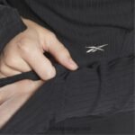 kvinner svart 2X42N782 Reebok klassisk langermet skjorte - Bilde 6