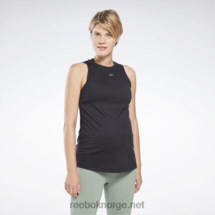 kvinner svart 2X42N911 Reebok skjorte med snøring for gravide