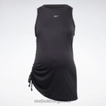 kvinner svart 2X42N911 Reebok skjorte med snøring for gravide - Bilde 6