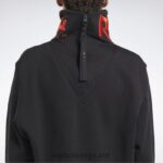 kvinner svart/ultima oransje 2X42N401 Reebok victoria beckham genser med hals - Bilde 5