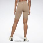 kvinner taupe 2X42N556 Reebok lux high-rise sykkelshorts - Bilde 3