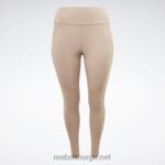 kvinner taupe 2X42N909 Reebok lux tights med høy midje (plus size) - Bilde 6