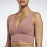 kvinner uttørket jord 2X42N833 Reebok victoria beckham crop top - Bilde 4