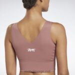 kvinner uttørket jord 2X42N833 Reebok victoria beckham crop top - Bilde 5
