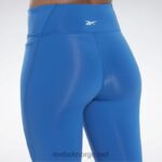 kvinner vektor blå 2X42N359 Reebok lux leggings - Bilde 5