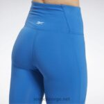 kvinner vektor blå 2X42N426 Reebok lux tights med høy midje - Bilde 4
