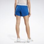 kvinner vektor blå 2X42N607 Reebok løpeshorts - Bilde 3