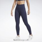 kvinner vektor marine 2X42N146 Reebok lux tights med høy midje