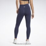 kvinner vektor marine 2X42N146 Reebok lux tights med høy midje - Bilde 3