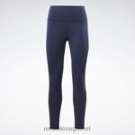 kvinner vektor marine 2X42N146 Reebok lux tights med høy midje - Bilde 6
