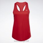 kvinner vektor rød 2X42N392 Reebok treningsklar tanktop med mesh-rygg - Bilde 6