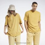 lys oker 2X42N606 Reebok klassisk naturlig farget t-skjorte