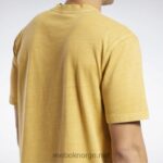 lys oker 2X42N606 Reebok klassisk naturlig farget t-skjorte - Bilde 8