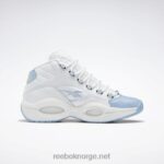 menn ftwr hvit/flytende blå/giftig gul 2X42N1028 Reebok spørsmål midt basketball sko - Bilde 3