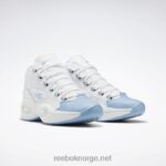 menn ftwr hvit/flytende blå/giftig gul 2X42N1028 Reebok spørsmål midt basketball sko - Bilde 4