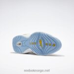 menn ftwr hvit/flytende blå/giftig gul 2X42N1028 Reebok spørsmål midt basketball sko - Bilde 6