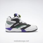 menn ftwr hvit/kjerne svart/mørk grønn 2X42N1039 Reebok shaq victory pump basketball sko