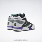 menn ftwr hvit/kjerne svart/mørk grønn 2X42N1039 Reebok shaq victory pump basketball sko - Bilde 4