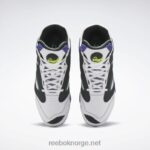 menn ftwr hvit/kjerne svart/mørk grønn 2X42N1039 Reebok shaq victory pump basketball sko - Bilde 6