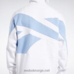 menn hvit 2X42N1144 Reebok basketball rygg vektor fleece hettegenser - Bilde 6