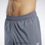 menn kald grå 6 2X42N1097 Reebok treningsnødvendigheter vevde ufôrede bukser - Bilde 7