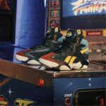 menn kjerne sort/mørk sobel/luksusblå 2X42N1024 Reebok street fighter shaq attaq basketballsko - Bilde 2