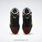 menn kjerne sort/mørk sobel/luksusblå 2X42N1024 Reebok street fighter shaq attaq basketballsko - Bilde 7