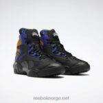 menn kjerne svart/fet lilla/kollegialt gull 2X42N1034 Reebok shaq attaq basketballsko - Bilde 3