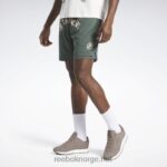 menn krittgrønn 2X42N1196 Reebok I en mesh-shorts