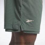 menn krittgrønn 2X42N1196 Reebok I en mesh-shorts - Bilde 6