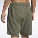 menn militærgrønn 2X42N1106 Reebok treningsklare shorts - Bilde 5