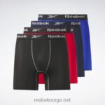 menn multi 2X42N1127 Reebok 4-pakk ytelsesboksershorts - Bilde 8