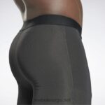 menn nattsvart 2X42N1187 Reebok treningsklar kompresjonstights - Bilde 5
