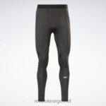 menn nattsvart 2X42N1187 Reebok treningsklar kompresjonstights - Bilde 6