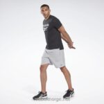 menn ren grå 3 2X42N1096 Reebok treningsklare shorts - Bilde 2