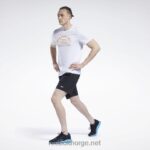 menn svart 2X42N1077 Reebok treningsklare shorts - Bilde 2
