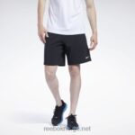 menn svart 2X42N1077 Reebok treningsklare shorts