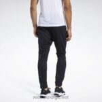 menn svart 2X42N1110 Reebok treningsklar joggebukse - Bilde 4