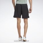 menn svart 2X42N1153 Reebok styrke 3.0 shorts - Bilde 3
