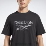 menn svart 2X42N1155 Reebok identitet moderne camo t-skjorte - Bilde 4
