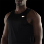 menn svart 2X42N1168 Reebok kjører speedwick singlet - Bilde 5
