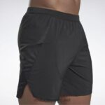 menn svart 2X42N1176 Reebok løpeshorts - Bilde 4