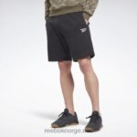 menn svart 2X42N1195 Reebok identitet fleeceshorts