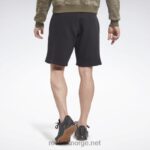 menn svart 2X42N1195 Reebok identitet fleeceshorts - Bilde 3