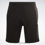 menn svart 2X42N1195 Reebok identitet fleeceshorts - Bilde 6
