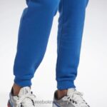 menn vektor blå/hvit 2X42N1188 Reebok identitet fleece jogger - Bilde 5
