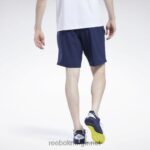 menn vektor marine 2X42N1113 Reebok treningsklare shorts - Bilde 3