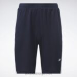 menn vektor marine 2X42N1197 Reebok treningsklare mesh-shorts - Bilde 7